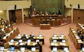 La legislación de Chile determina que si un proyecto se desecha en la Cámara de su origen, entonces "no podrá renovarse sino después de un año". 