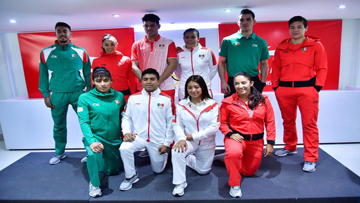 El Comité Olímpico Mexicano presentó los uniformes que usarán sus atletas durante los Juegos Panamericanos Lima 2019.