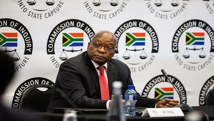 Zuma denunció que fue vilipendiado por sus enemigos políticos dentro y fuera de Sudáfrica.