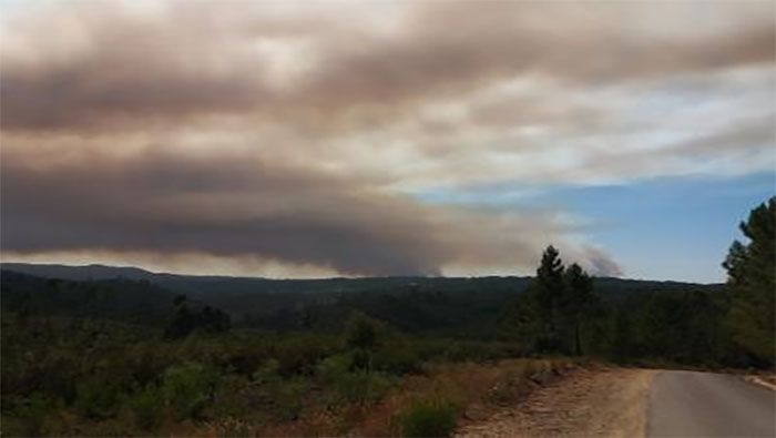 El Gobierno portugués se mantiene en alerta ante los incendios forestales en el centro del país.