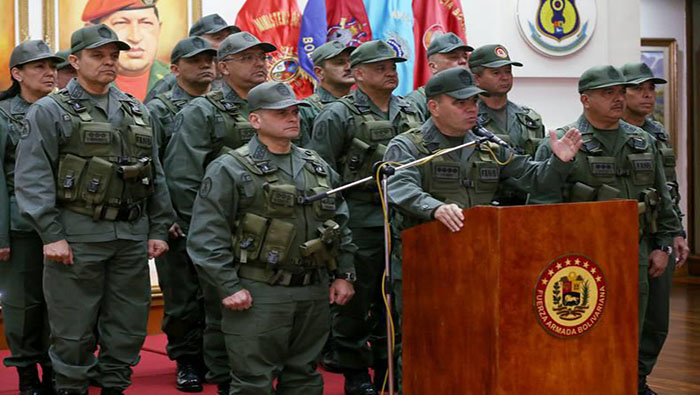 La FANB ratificó su compromiso de velar por la soberanía del pueblo venezolano.
