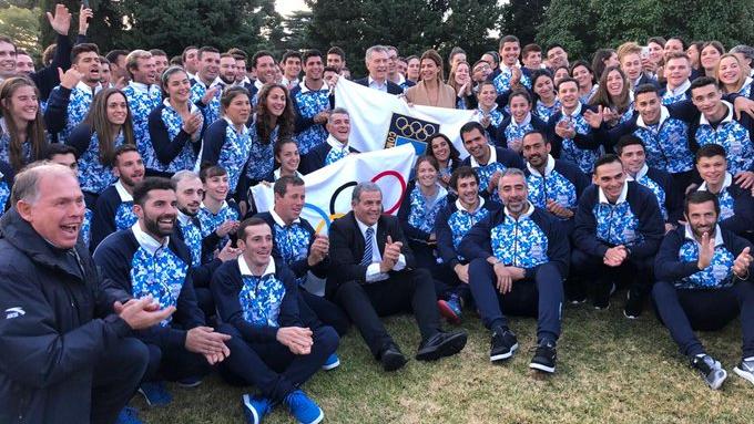 La delegación argentina a los Panamericanos de Lima 2019 fue abanderada el pasado viernes 19 de julio.