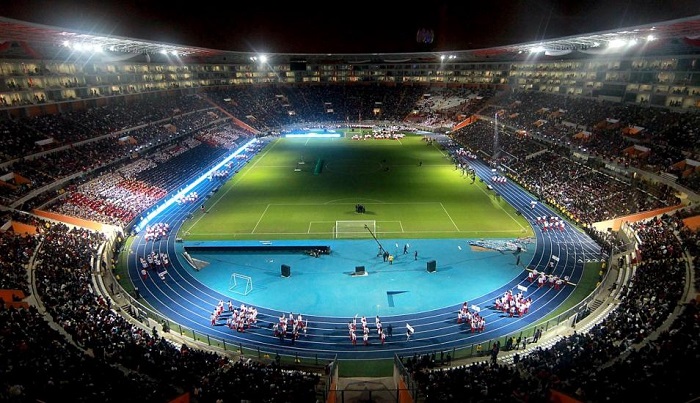 La ceremonia inaugural se realizó en el Estadio Nacional de Lima.