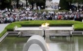 El alcalde de Hiroshima, Kazumi Matsui, pidió a la sociedad adoptar un "espíritu de tolerancia" 