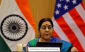 Swaraj dirigió la diplomacia de la India entre 2014 y 2019, pero por problemas de salud no repitió el mandato.
