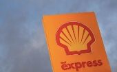 Shell oil sign, reuters