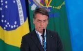 Bolsonaro rechazó la propuesta presentada por el mandatario francés para discutir el tema de los incendios en la Amazonía.