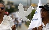 El presidente de la FARC, Rodrigo Londoño reiteró que más del 90 por ciento de los excombatientes se mantienen en el proceso de paz.