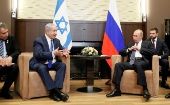 El primer ministro de Israel y el presidente de Rusia analizaron los conflictos en Oriente Medio.