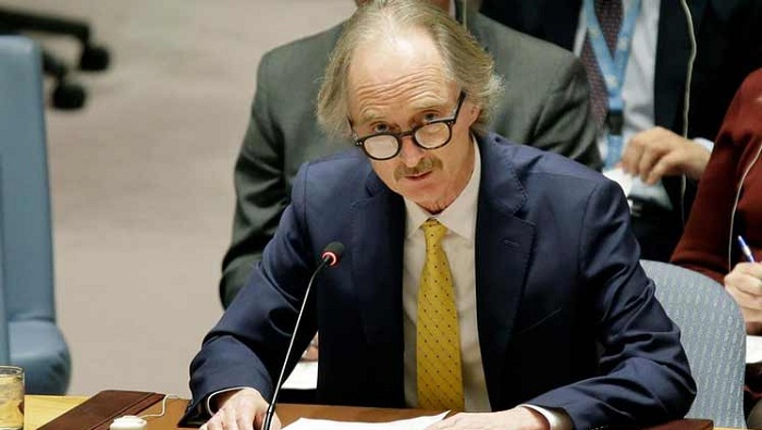 Pedersen indicó que el Comité Constitucional debe respetar los principios de soberanía, unión, independencia y unidad territorial de Siria.