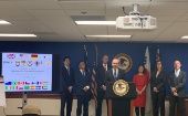 Law enforcement officials in the United States said Wednesday that 338 people in several countries have been charged for taking part in buying and selling child pornography