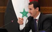 El presidente sirio destacó el respaldo de Rusia para asegurar que las tropas de EE.UU. se retiren del país árabe.
