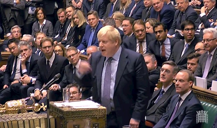 El primer ministro de Reino Unido, Boris  Johnson, expresó que esta votación no supondrá un aplazamiento del brexit.