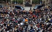 Hasta el momento 104 personas han sido detenidas en la protestas de Cataluña.