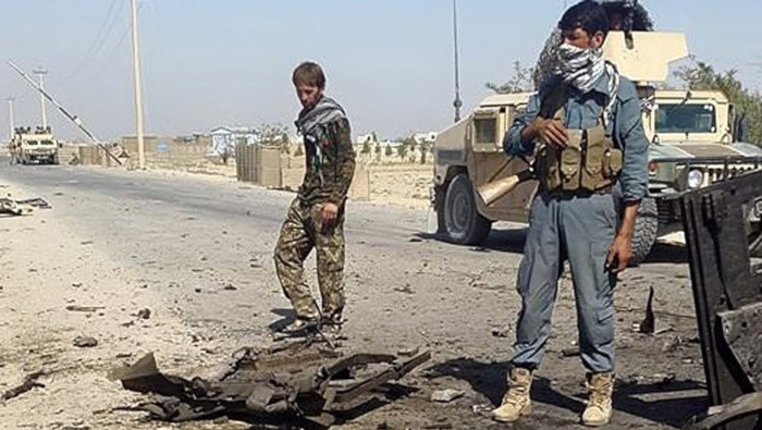 Elementos de seguridad de Afganistán fueron víctimas este martes de un ataque del movimiento Talibán.