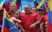 Diosdado Cabello criticó a Sebastián Piñera (Chile), Lenín Moreno (Ecuador) y Mauricio Macri (Argentina) por entregar sus países al FMI. 