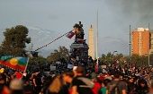 Mas de un millón de personas marcharon el viernes en la capital chilena en medio de las jornadas de protestas.