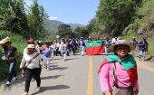 Los indígenas colombianos condenan la reciente masacre en el norte del Cauca.