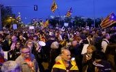 Desde hace más de una semana se han registrado protestas en varios puntos de Cataluña para exigir la libertad de los "procés".