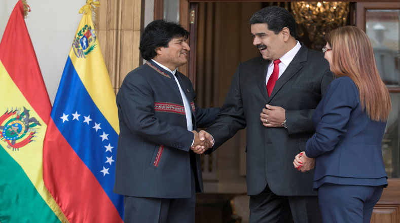 El presidente Nicolás Maduro alertó que la integridad de Evo Morales está en peligro, debido a la arremetida fascista en Bolivia.