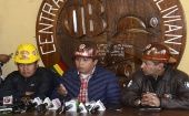 La COB condenó las agresiones registradas en la nación suramericana, pese a la renuncia del presidente Evo Morales para evitar más hechos de violencia".
