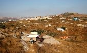 Vista general del asentamiento israelí de Havat Gilad en la Cisjordania ocupada.