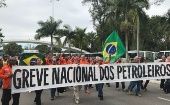 Los trabajadores petroleros de Brasil aseguran que las políticas dirigidas al manejo de esta empresa impactan negativamente en la sociedad. 
