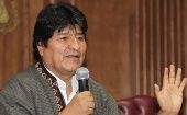 Evo Morales se encuentra asilado en México tras la persecución política que se desató al consumarse el golpe de Estado en su contra el pasado 10 de noviembre.