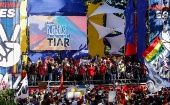 Pueblo revolucionario de Venezuela marcha en repudio al TIAR