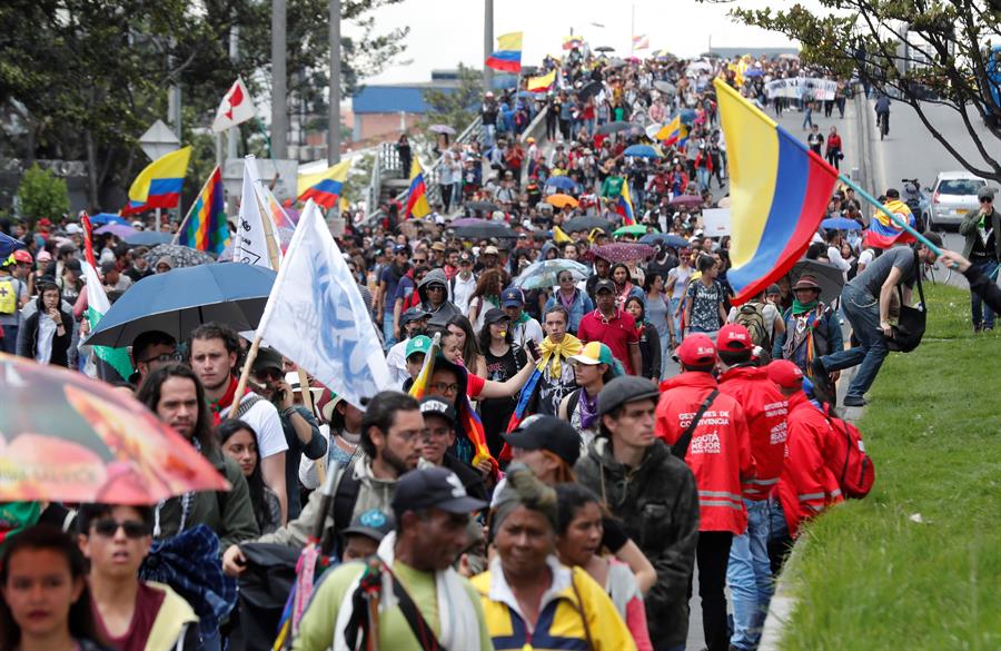 Dos semanas del Paro Nacional en Colombia: Rebeldía popular contra el régimen fantoche