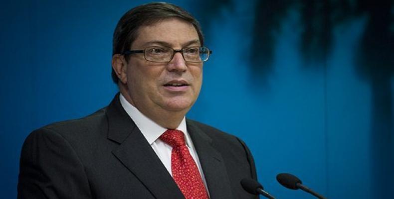 El canciller Rodríguez ha afirmado que toda la población de Cuba sufre las consecuencias del bloqueo impuesto ilegalmente por EE.UU.