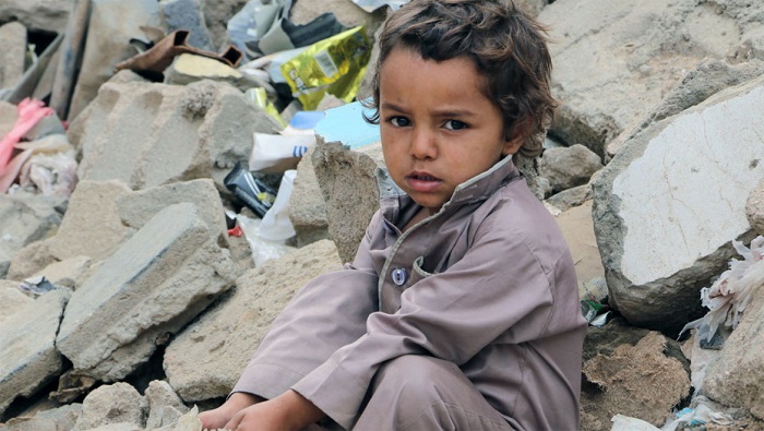 La Oficina de las Naciones Unidas para la Coordinación de Asuntos Humanitarios aseveró, en noviembre pasado, que cada 11 minutos muere un niño en Yemen, debido a la agresión saudí.