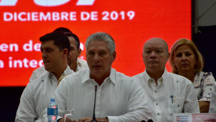 Díaz-Canel dio la bienvenida a los jefes de Estado y de las delegaciones participantes en la XVII Cumbre del ALBA-TCP.