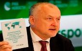Yuri Ganus, el director de Rusada, mediante un documento expresó su desacuerdo con la AMA, respecto a la expulsión de Rusia del deporte internacional.