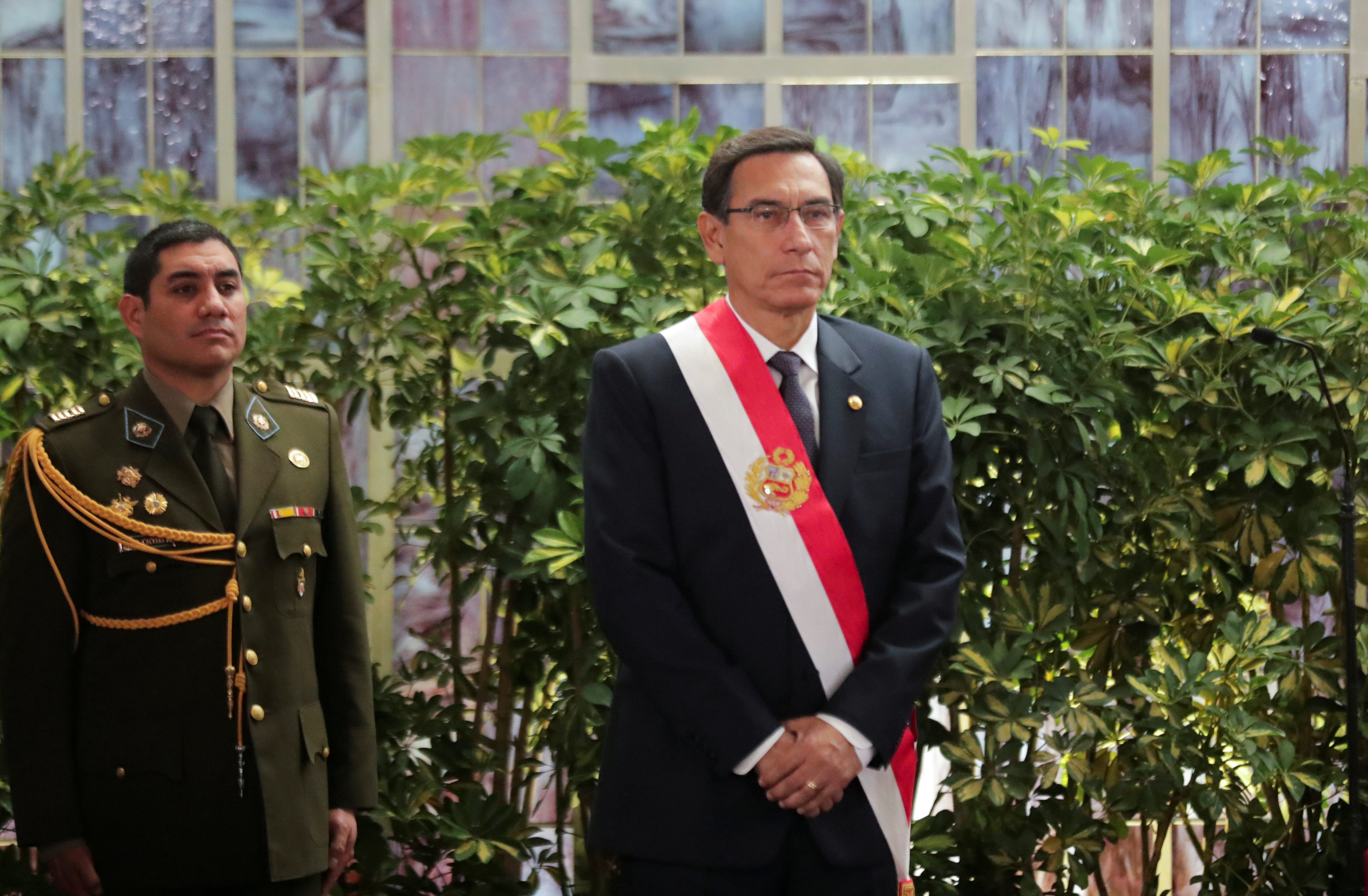 Martín Vizcarra asumió como presidente de Perú tras la renuncia de Pedro Pablo Kuczynski.