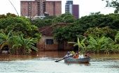 El representante de Cuba exhortó a la colaboración internacional ante los desastres originados por el cambio climático en Brasil. 