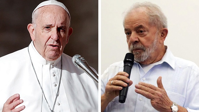 Lula afirmó que conversará con Francisco sobre la experiencia brasileña en el combate a la miseria.