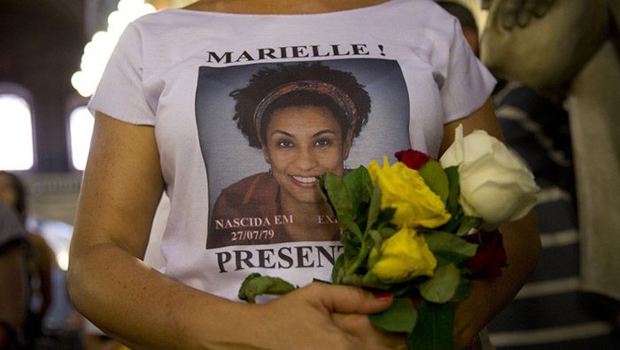 Marielle Franco denunciaba habitualmente las atrocidades de las milicias paramilitares en Río de Janeiro.