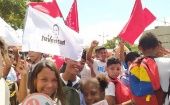 En la marcha se reafirma el compromiso hacia la lucha por la libertad de Venezuela 