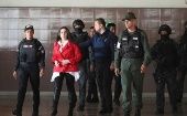 La excongresista Aida Merlano fue capturada por los organismos de seguridad en la ciudad de Maracaibo el pasado 28 de enero.