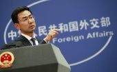 El portavoz del Ministerio de Relaciones Exteriores de China dijo que el pueblo chino no acepta medios que usen lenguaje discriminatorio contra la nación.