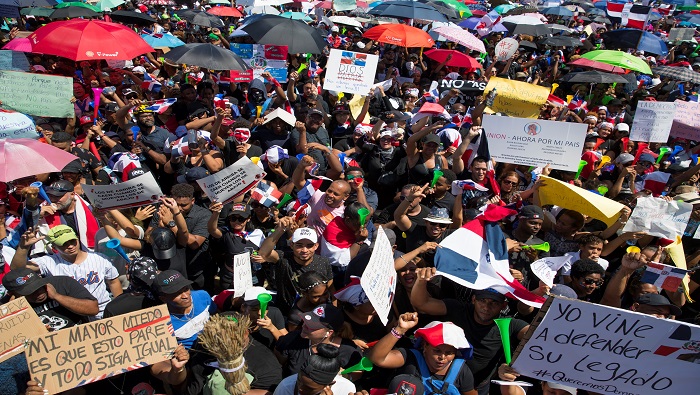 Los organizadores de la protesta pacífica esperan reunir a un millón de personas con el respaldo que reciben de artistas dominicanos.