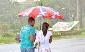 Las autoridades emitieron la alerta ante las posibles inundaciones por las fuertes lluvias que caen en las provincias República Dominicana.