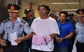 Ronaldinho y su hermano están presos desde el viernes 6 de marzo por la noche en el cuartel de la Agrupación Especializada de la Policía.
