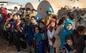 Según la ONU, más de 4 millones de niños sirios necesitan ayuda alimentaria.
