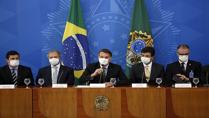 El ministro de Salud, Luiz Henrique Mandetta, indicó que los 27 estados del país ya registran casos del virus.