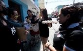 Transgender women in Guatemala receive supplies to cope with quarantine, March 26