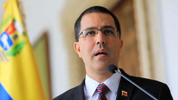 Jorge Arreaza indicó que la campaña de agresión a Venezuela responde es parte de su estrategia electoral.