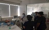 El Gobierno argentino trabaja en la ampliación de la fuerza de trabajo a 15.000 profesionales de la salud para hacer frente al coronavirus.. 