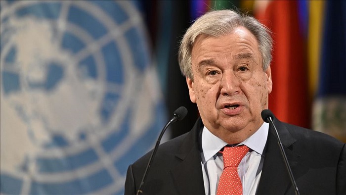 El secretario de las Organización de Naciones Unidas, António Guterres,ha dicho que 